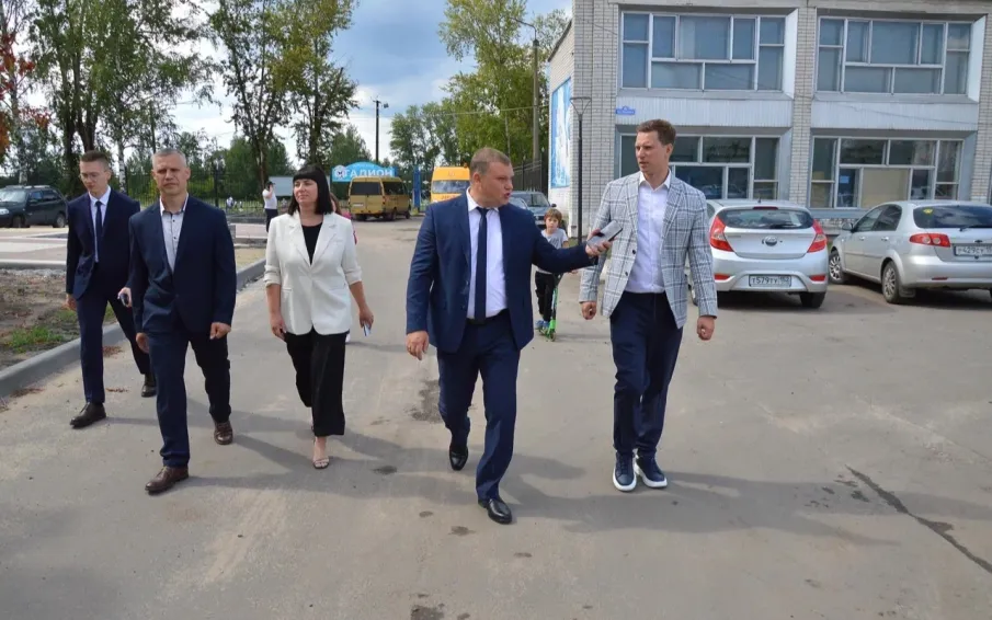 Министр спорта Нижегородской области Дмитрий Кабайло с рабочим визитом посетил городской округ город Кулебаки